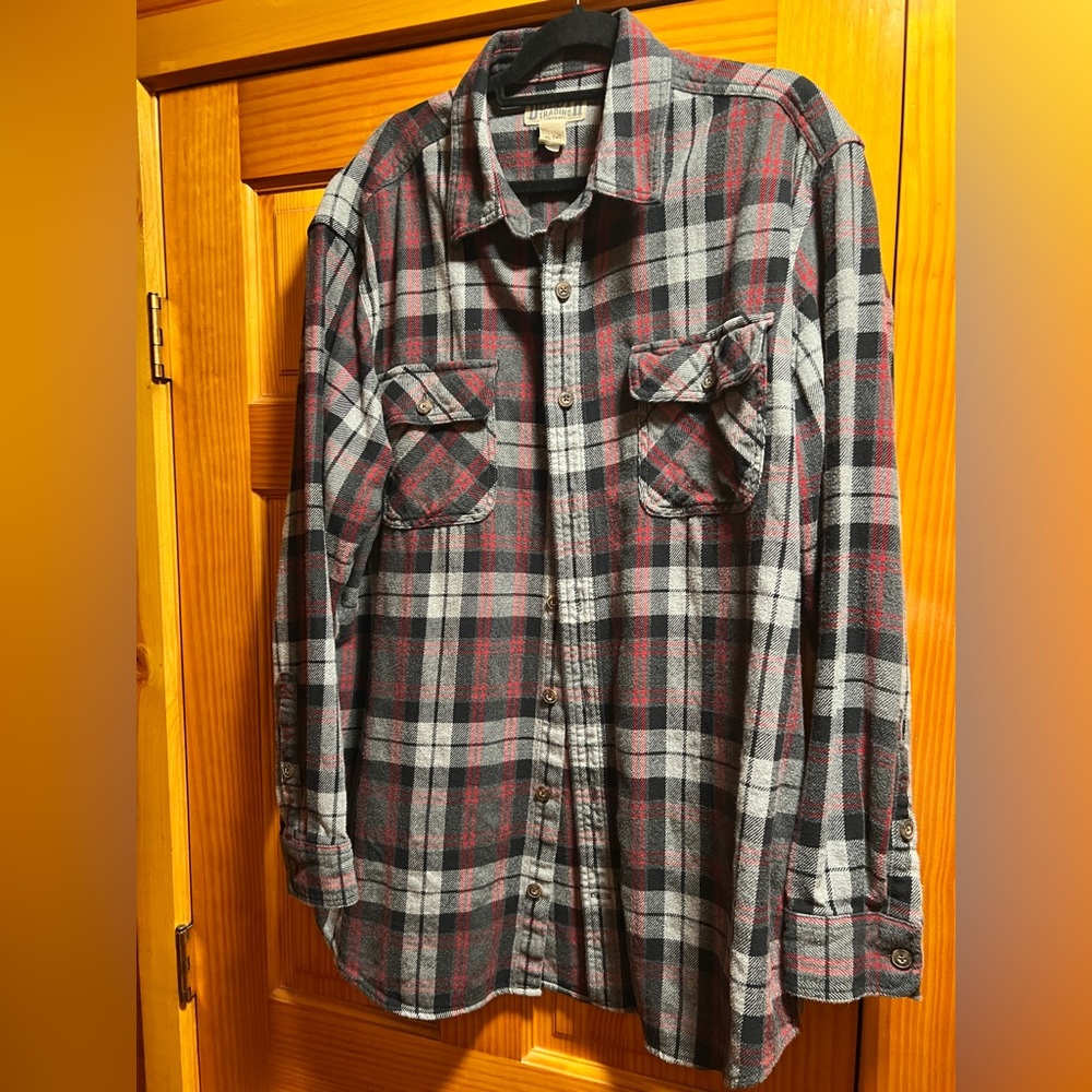 Plaid Thick Flannel Shirt